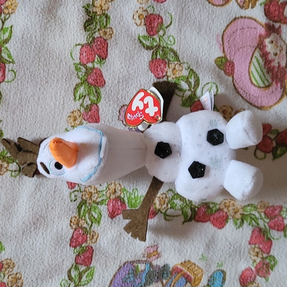 Disney TY Olaf Sparkle Plush - Picture 1 of 5
